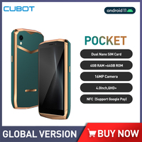 Cubot Pocket Mini Android 11 Smartphone 4GB 64GB 4.0 Cal telefon komórkowy T310 czterordzeniowy telefon komórkowy 16MP kamera NFC 3000mAh 2022 1
